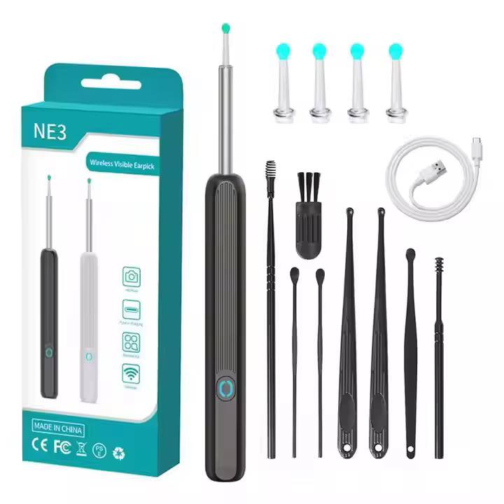 Cure-Oreilles Visuel HD – Nettoyage Précis & Sécurisé