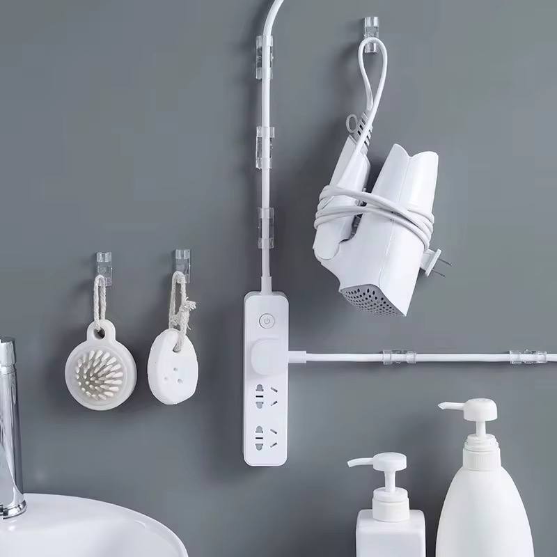 Fixation pour fils et câbles avec adhésif intégré (x32)